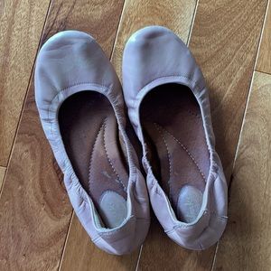 Clarks Nude Ballet Flats